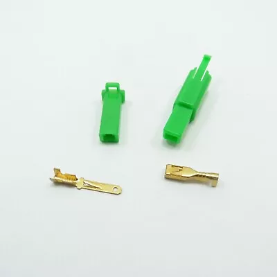 2.8mm Way Pin Terminal Block Connector Plug Kits Socket Scooter Motorcycle • £2.48