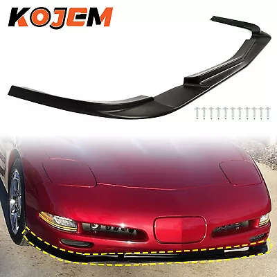 Fits 97-04 Chevy Corvette C5 ZR1 Style Front Bumper Lip Spoiler Splitter Painted • $108.90