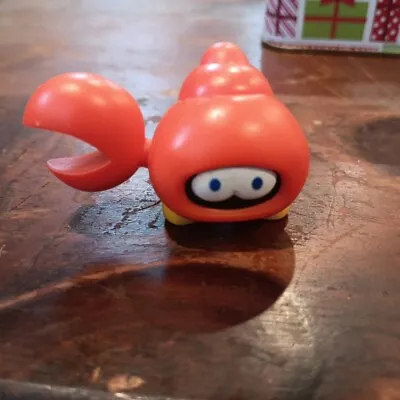 Jakks Super Mario Sports Huckit Crab Choco Egg Figure Gashapon Pivoting Claw • $10