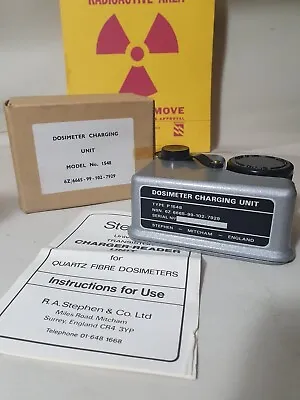 Dosimeter Charger Radiation Detector Geiger Counter MOD TESTED/WORKING • £25