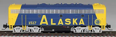 Alaska Railroad F7B Diesel Locomotive DCC #1517 InterMountain #69766D-03 N SCALE • $209.49
