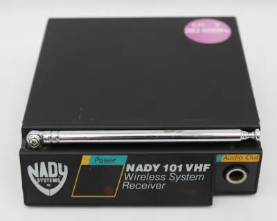 Nady 101 VHF Wireless System Receiver     TF • $25.19
