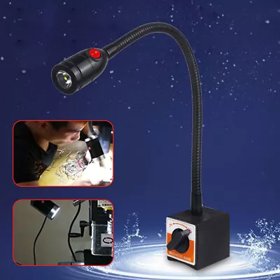 LED Work Light Flexible Gooseneck Lathe Milling CNC Machine Lamp Magnetic Base • $25.66