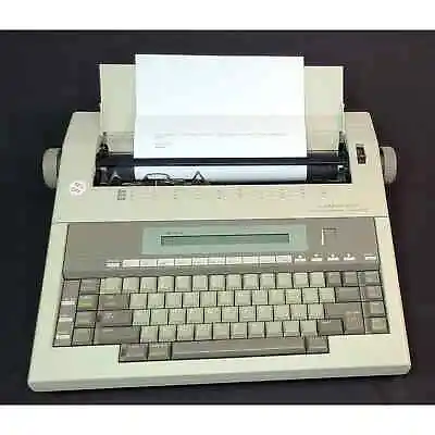 Vintage Sears Word Processing Typewriter Model 268.53508 + Owners Manual Tested • $49.95
