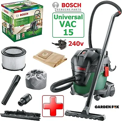 New BOSCH Universal VAC 15 VACUUM CLEANER 06033D1170 3165140873970 ZTD . • £96.97