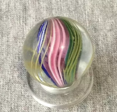 Old Estate Marbles: A Antique GERMAN Handmade QUADRUPLE Ribbon Core A CLASSIC! • $9.99