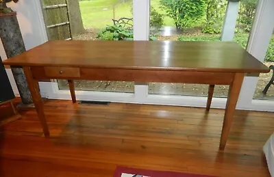Antique French Cherry Farm Table • $1850
