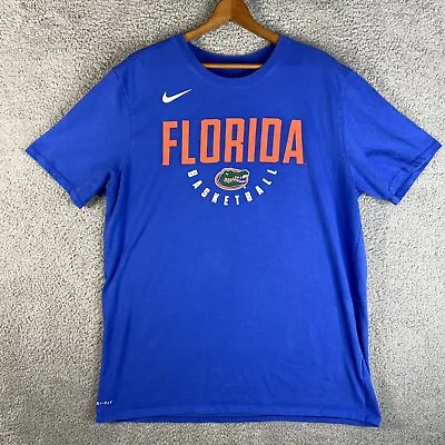 Nike Florida Gators T-Shirt Mens XL Blue Short Sleeve Football • $12.99