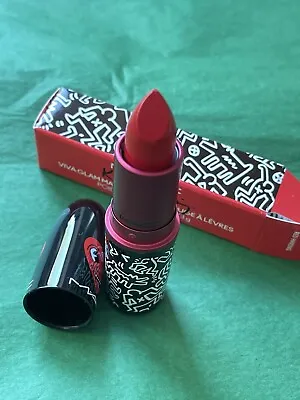 MAC Viva Glam Red Lipstick - Brand New - Keith Haring Red • £8.99