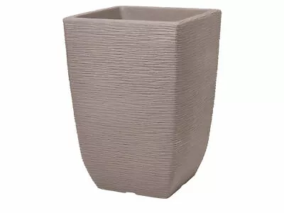 Stewart 33cm Cotswold Tall Square Planter (Dark Brown) • £28.11