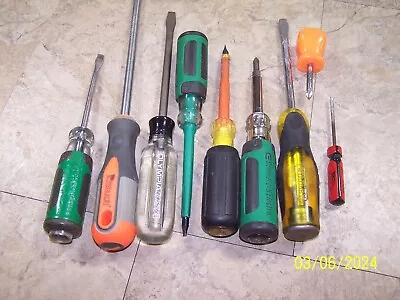 * Screwdriver Lot 9 Pieces • $12.99