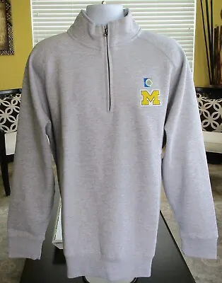 Ouray Sportswear NCAA Michigan Wolverines 1/4 Zip Men's XXL Fleece Activewear  • $39