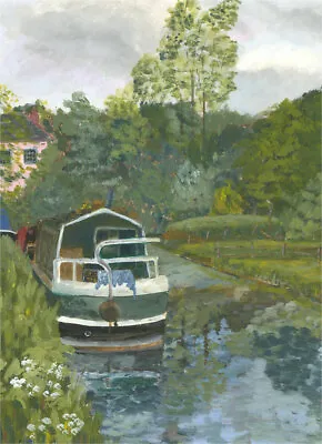 20th Century Oil - Canal Boat • £55
