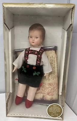 Lissi Collector Doll 1924 Replica Paper Mache Head Stuffed Body Euc • $28