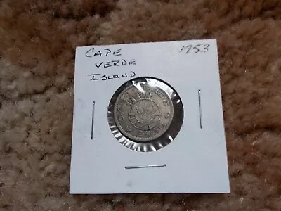 1953 Cape Verde/ 2 1/2 Escudos/ Portugese World Bank Money Coin • $12.99