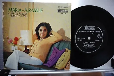 1975 Malay Senada Record【Maria & A. Ramlie】Cahaya Bulan Diair Tenang 7  EP • $26.99