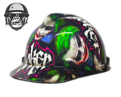 Custom Hydrographic Safety Hard Hat Mining Industrial Joker HEATH CAP • $70