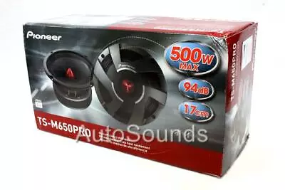 Authentic Pioneer TS-M650PRO 500 Watt Pro 6.5  Mid-Bass Drivers Speakers 6-1/2  • $218.82