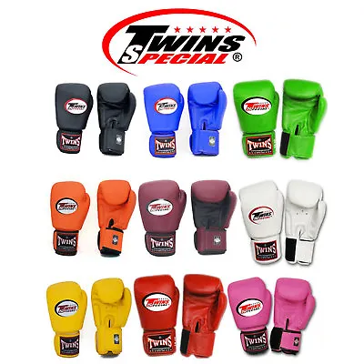 Twins Special Muay Thai Boxing Gloves BGVL-3 8 10 12 14 16 Oz • £121.14