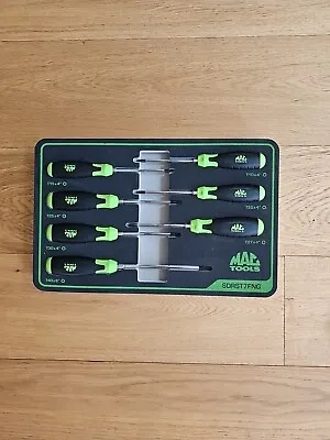 Mac Tools 7pc Torx Screwdriver Set T15 - T40 Green SDRST7FNG • $136.71