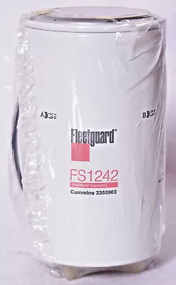 FS1242 Fleetguard Fuel Filter Water Seperator - Free Shipping  • $28.95