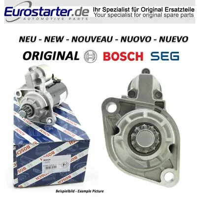 1x_ Starter Bosch SEG New Original 0001122201 For Mercedes G280 G300 Cdi W461 • $292.91