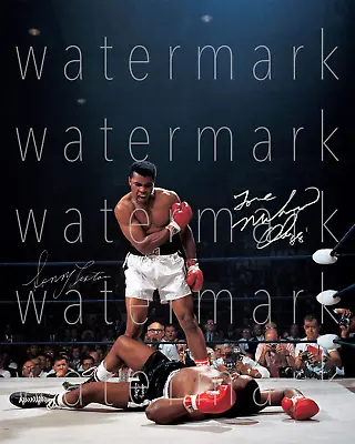 Muhammad Ali Sonny Liston Cassius Signed 8X10 Photo Picture Poster Autograph RP  • $16.99