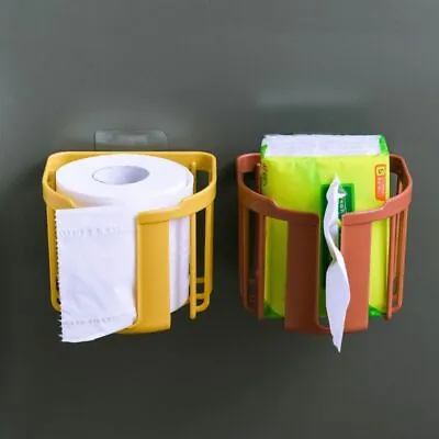 Lightweight Paper Holders Paper Storage Box Roll Paper Rack Tissue Basket • $11.94