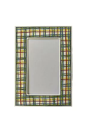 MINI MAKING WAVES PLAID Die-Cut “Frame Ups”FRAME(3.5”x 4-3/4”)My Minds Eye•Lines • $2.59