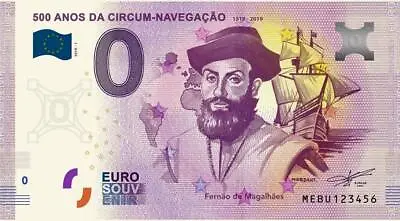 £5.90 • Buy 1 X 0 EURO - Fernão De Magalhães (Portugal) - EuroSouvenir 