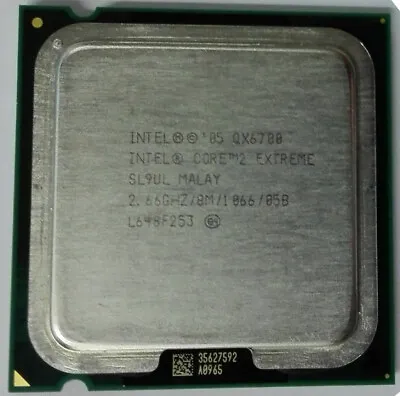 Intel Core 2 Extreme QX6700 2.66 GHz 1066 MHz CPU Quad-Core Processor 775 Socket • $17.99