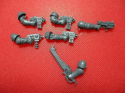 Warhammer 40k Chaos Space Marines Khorne Berzerkers Chain Sword Bolt Pistols • $13.42