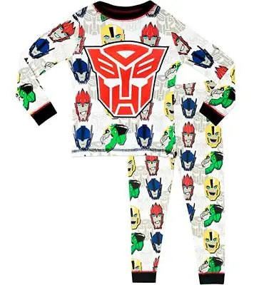$14.97 • Buy Transformers Boy's Pajamas Set 9-10 Years Long Sleeve With Pants NEW