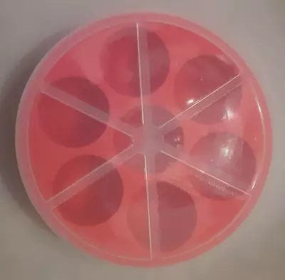 Instant Pot Silicone Egg Bites With Lid 6 Compartments Red Holder • $5