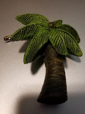 Vintage Palm Tree W/ Coconuts Ceiling Fan Pull Decorative Light Chain • $15
