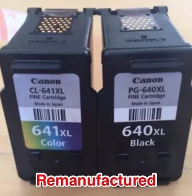 REM. PG-640XL+CL-641XL Ink Cartridges For Canon MG3560 MX396 MX476 TS5160 • $52