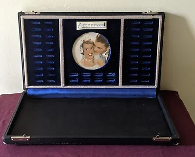 Vintage ArtCarved Diamond Wedding Ring Store Display Case Holder • $395