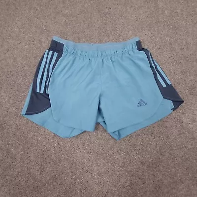 Adidas Shorts Womens XSMALL Blue Running Basketball Activewear Sports Size XS • $14.14