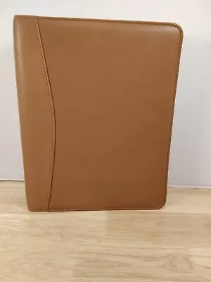 Franklin Quest 7 Ring Planner/Binder Brown Leather 11570 VTG 8.5 X11  • $34.95