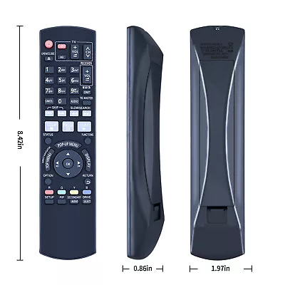 New N2QAYB000380 Remote Control For Panasonic Blu-Ray Player DMP-BD60 DMP-BD65 • $18.69