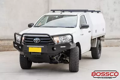 BEAST BAR Bumper Replace Winch Bull Bullbar Suitable For Toyota Hilux N80 15-18 • $1499