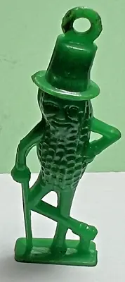 $0.99 • Buy Vintage Planter’s Mr. Peanut Green Necklace Key Chain Charm Pendent Gumball NR