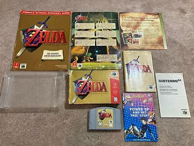 Zelda Ocarina (Nintendo 64 N64) Complete CIB W/ Extras • $172.32