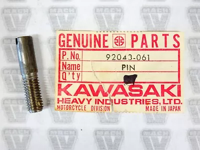 Kawasaki NOS NEW 92043-061 Change Pedal Pin KV KX MT1 KV75 KX125 • $9.99