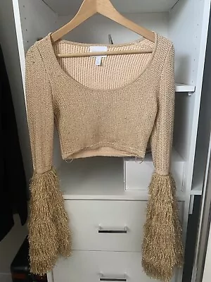 Alice McCall Gold Top • $50