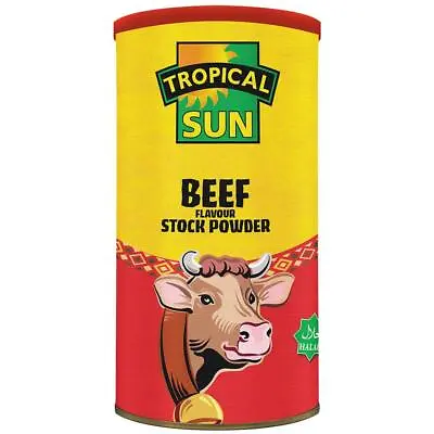 Tropical Sun Beef Stock Powder / PURPOSE 1KG - Halal • £8.99