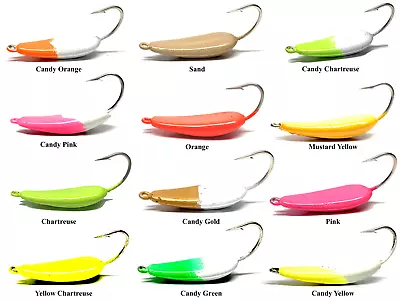 3 Pk Goofy Pompano Jigs Assorted Jig Colors 1/4oz 3/8oz 1/2oz 3/4oz 1oz Fishing • $4.99