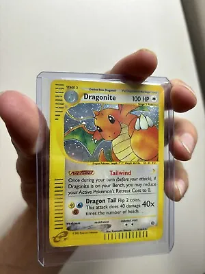 2002 Pokémon Expedition DRAGONITE 9/165 Holo Rare Card E Reader Expedition • $66.99