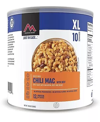 Mountain House Freeze Dried Chili Mac With Beef Emergency Survival Food #10 Can • $44