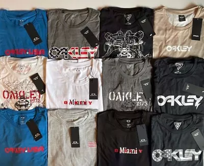 Oakley T Shirts Staple Tee Retro Graphic Msrp $30-$40 Mens • $18.35